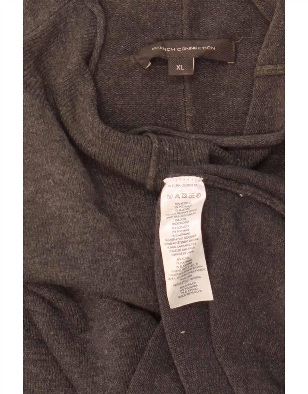 French Connection Pull col roulé pour femme UK 18 XL Gris