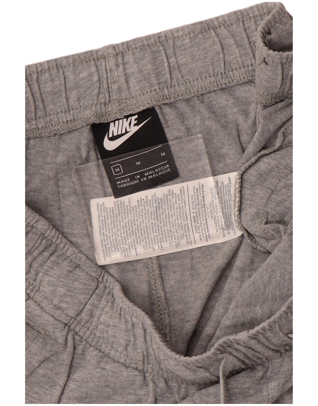 Nike Short de sport en coton gris moyen pour homme