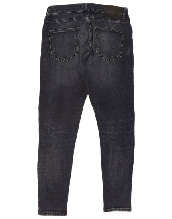 Zara Jean Slim Homme EU 40 Medium W31 L28 Bleu Marine Coton
