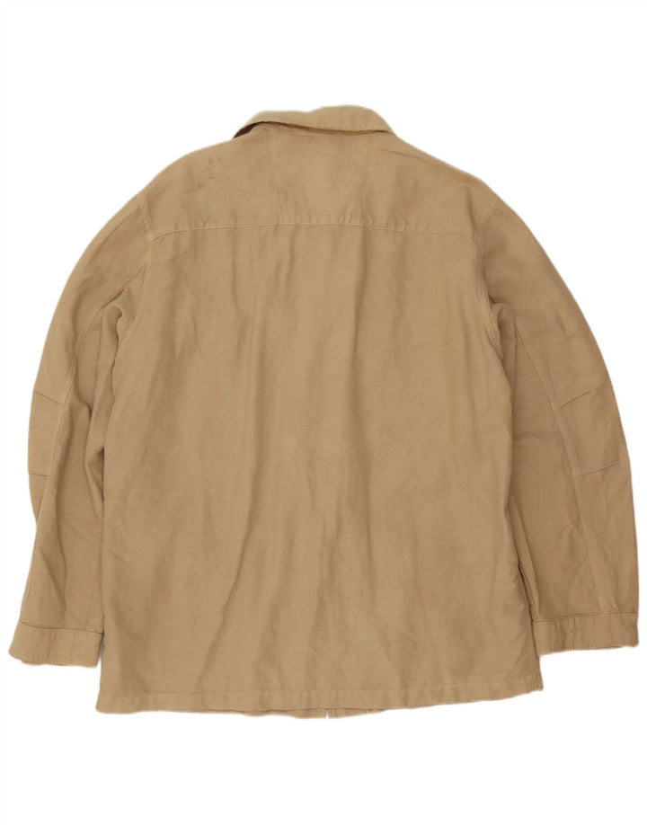 Belfe Veste utilitaire pour homme UK 44 2XL Coton beige