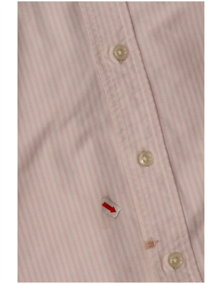 GANT Chemise coupe classique XL en coton à fines rayures pour homme Rose