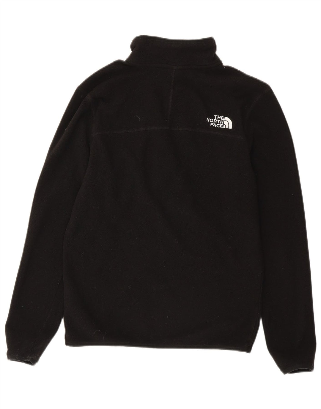 THE NORTH FACE Pull Polaire Col Zippé Fille 12-13 ans Noir Polyester