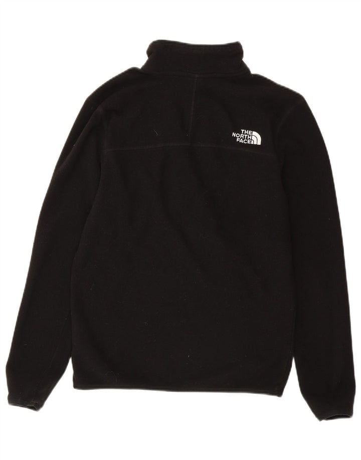 THE NORTH FACE Pull Polaire Col Zippé Fille 12-13 ans Noir Polyester
