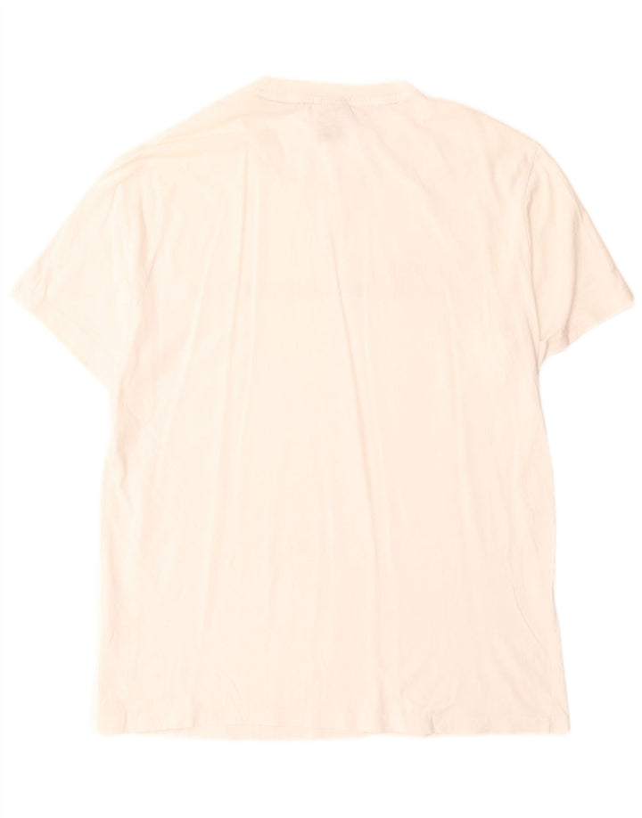 Champion T-Shirt Graphique Homme Grand Blanc Coton