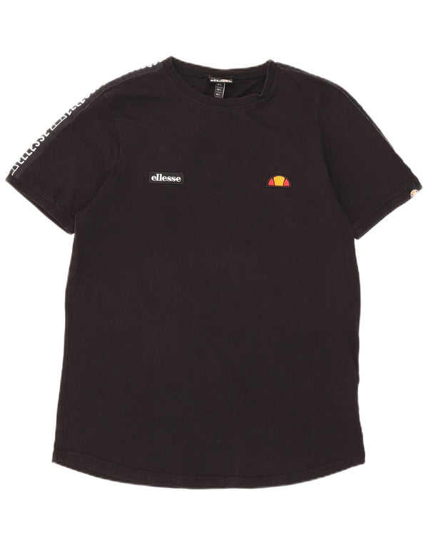 Ellesse T-shirt graphique pour hommes, grand, noir