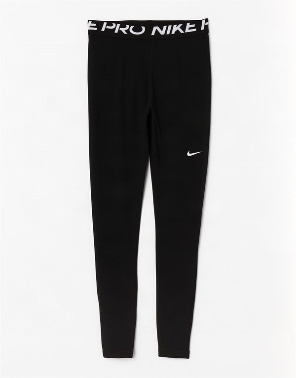 Nike Legging graphique Dri Fit pour femme UK 8 Small Noir Polyester