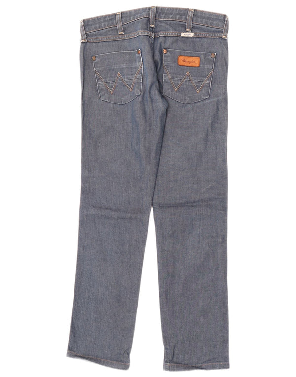 Wrangler Jean Droit Lia Femme W27 L28 Bleu Coton
