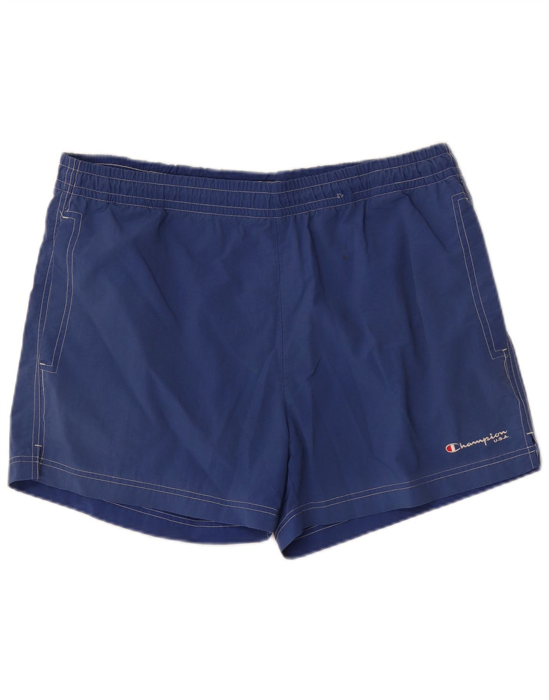 Champion Short de Bain Homme XL Bleu