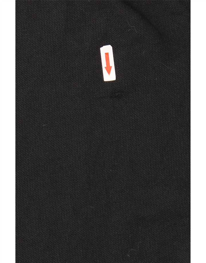 Zara Pull à capuche surdimensionné pour femme UK 16 Large Noir Polyester