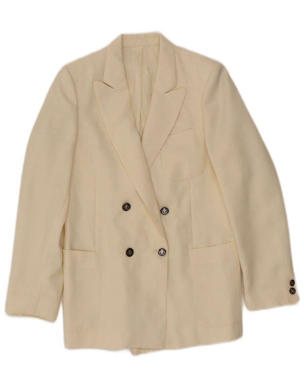 Cody Veste blazer croisée pour femme IT 40 Small Blanc cassé