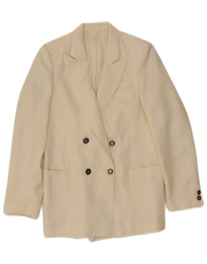 Cody Veste blazer croisée pour femme IT 40 Small Blanc cassé