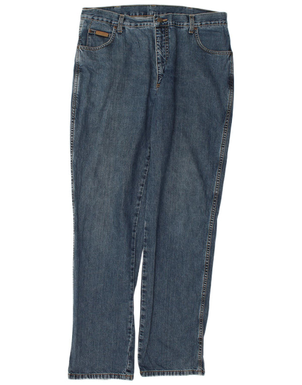 Wrangler Jean Droit Texas Homme W38 L36 Bleu Coton