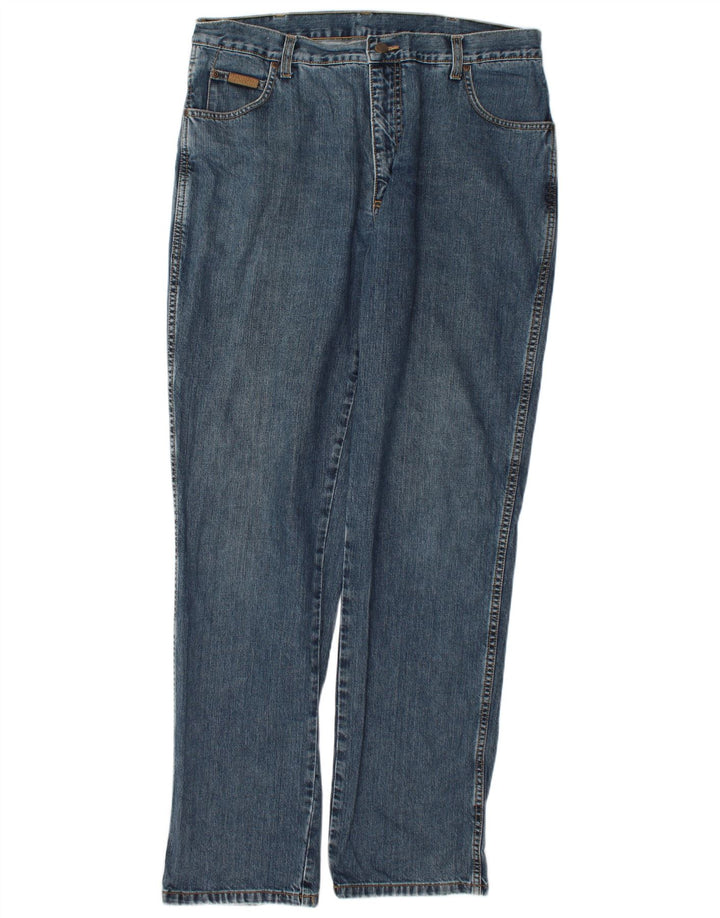 Wrangler Jean Droit Texas Homme W38 L36 Bleu Coton