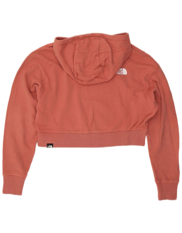 The North Face Pull à capuche surdimensionné pour femme UK 10 Petit coton rose