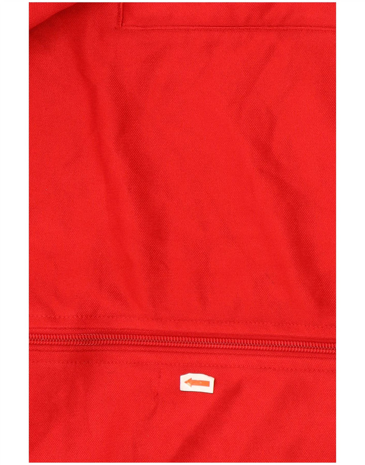 Adidas Veste de Survêtement Garçon 13-14 ans Rouge Colorblock Polyester