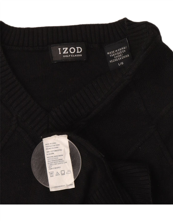 IZOD Débardeur Homme Grand Bleu Marine Argyle/Diamant Coton