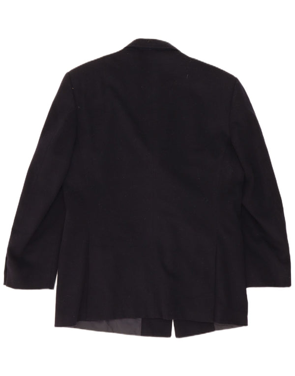 Nino Cerruti Veste Blazer Double Boutonnage Homme IT 52 XL Laine Noire