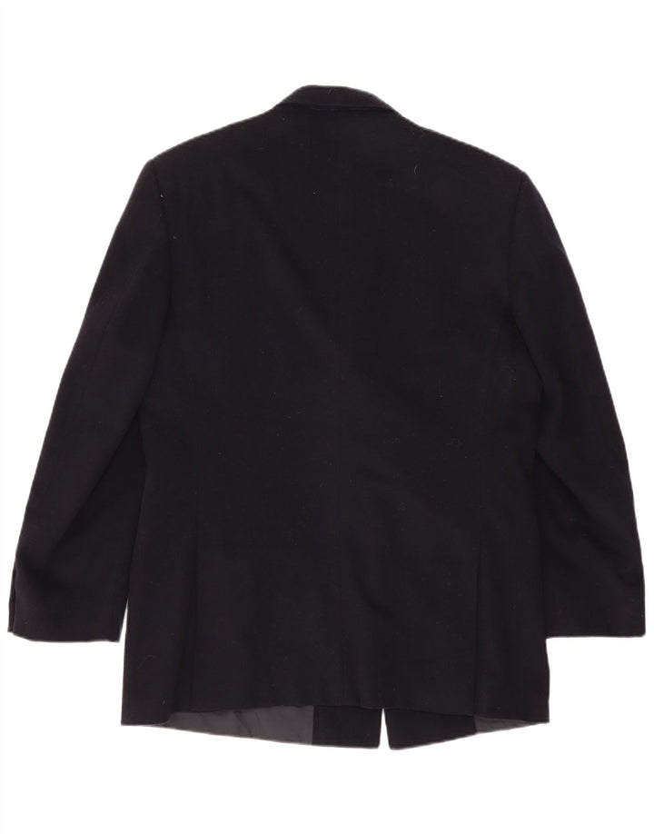 Nino Cerruti Veste Blazer Double Boutonnage Homme IT 52 XL Laine Noire
