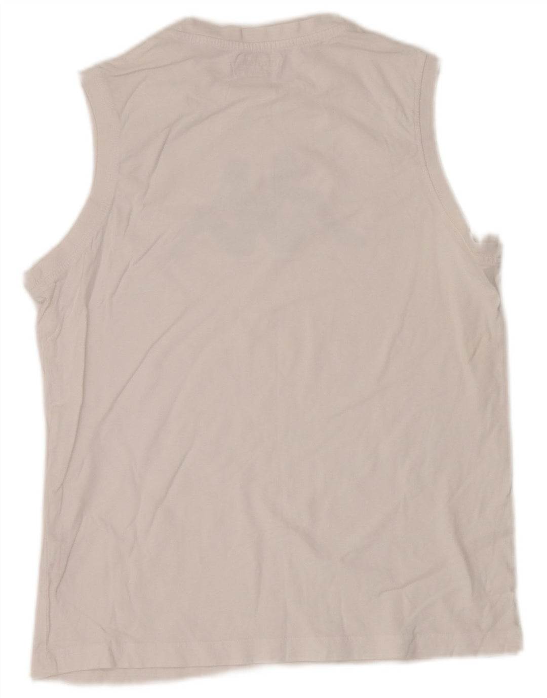Kappa Débardeur Graphique Homme Blanc Moyen Coton