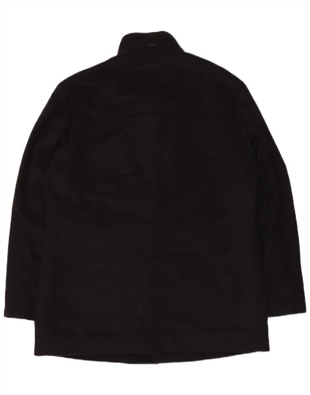 Hugo Boss Pardessus homme EU 56 3XL laine noire