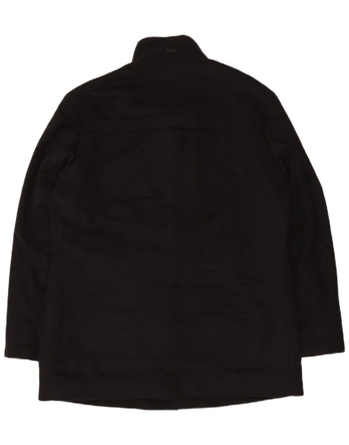 Hugo Boss Pardessus homme EU 56 3XL laine noire