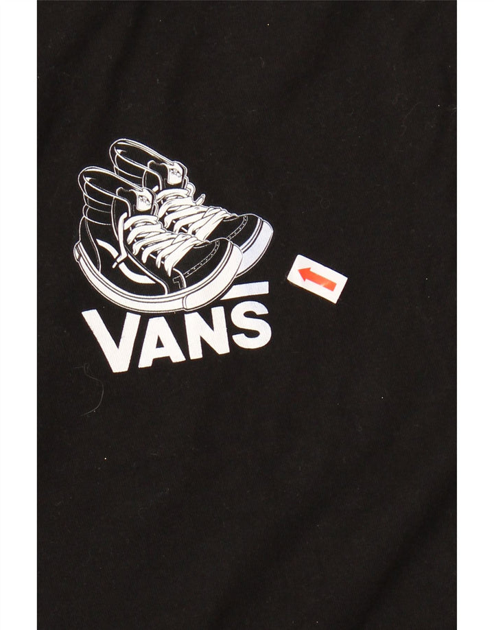 VANS T-shirt graphique coupe classique pour homme XL en coton noir