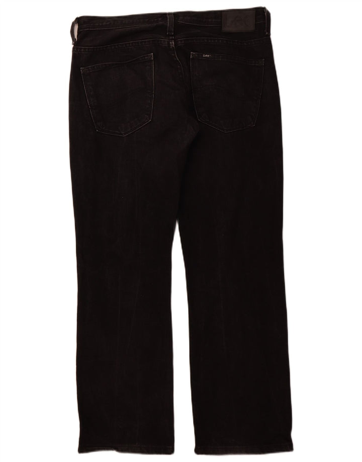 LEE Jean Droit Knox W33 L28 Homme Noir Coton