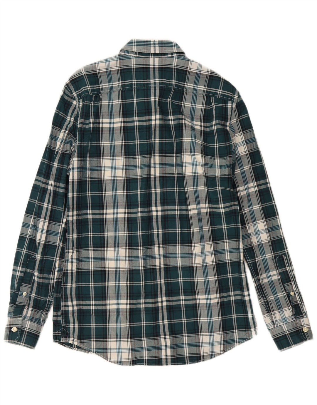 Jack Wills Chemise homme en coton à carreaux vert moyen