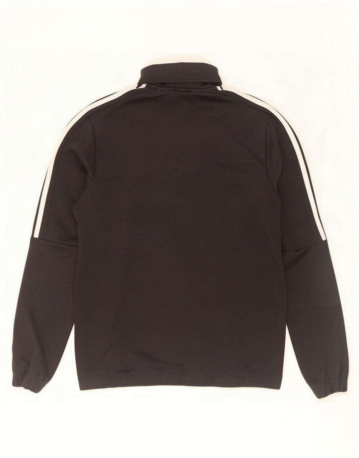 Adidas Veste de survêtement pour homme UK 38/40 Medium Noir Polyester
