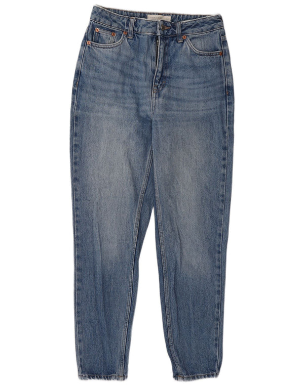 Levi's Jean Slim Taille Haute Femme UK 8 Small W27 L28 Bleu Coton
