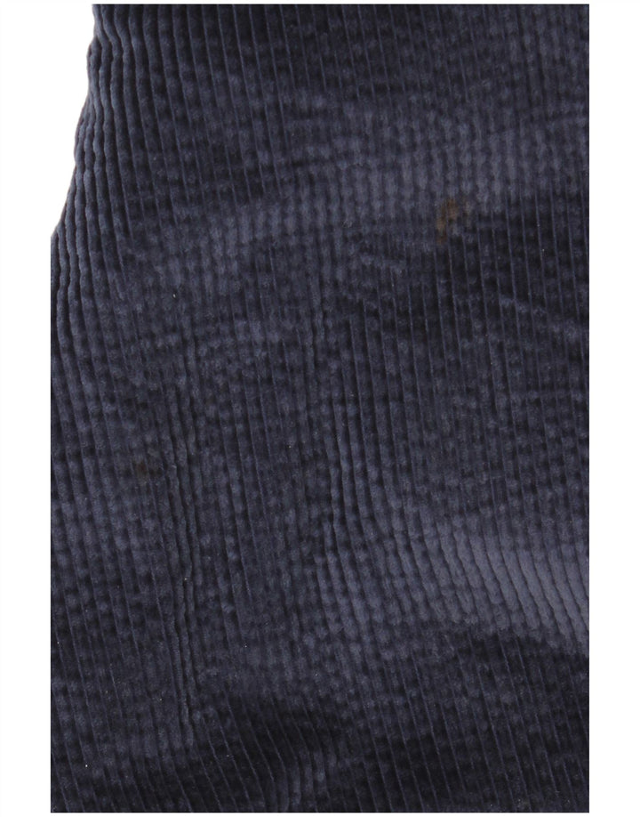 L.L.Bean Chemise en velours côtelé pour homme en coton bleu marine