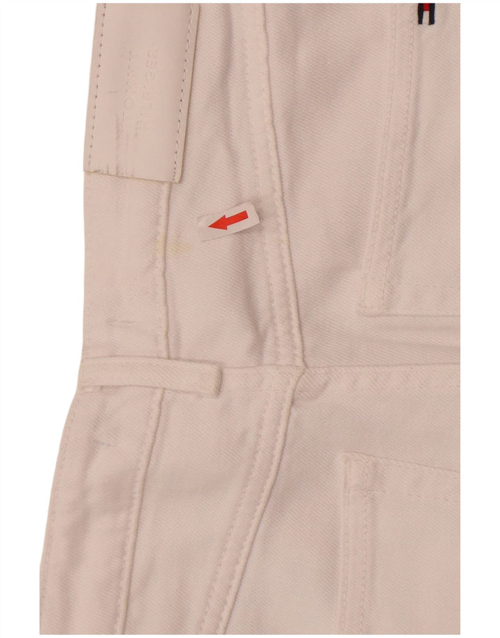 Tommy Hilfiger Jean droit femme W27 L30 coton blanc