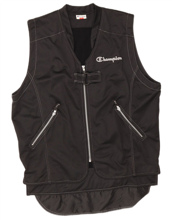 Champion Gilet Homme UK 40 Large Noir Polyester