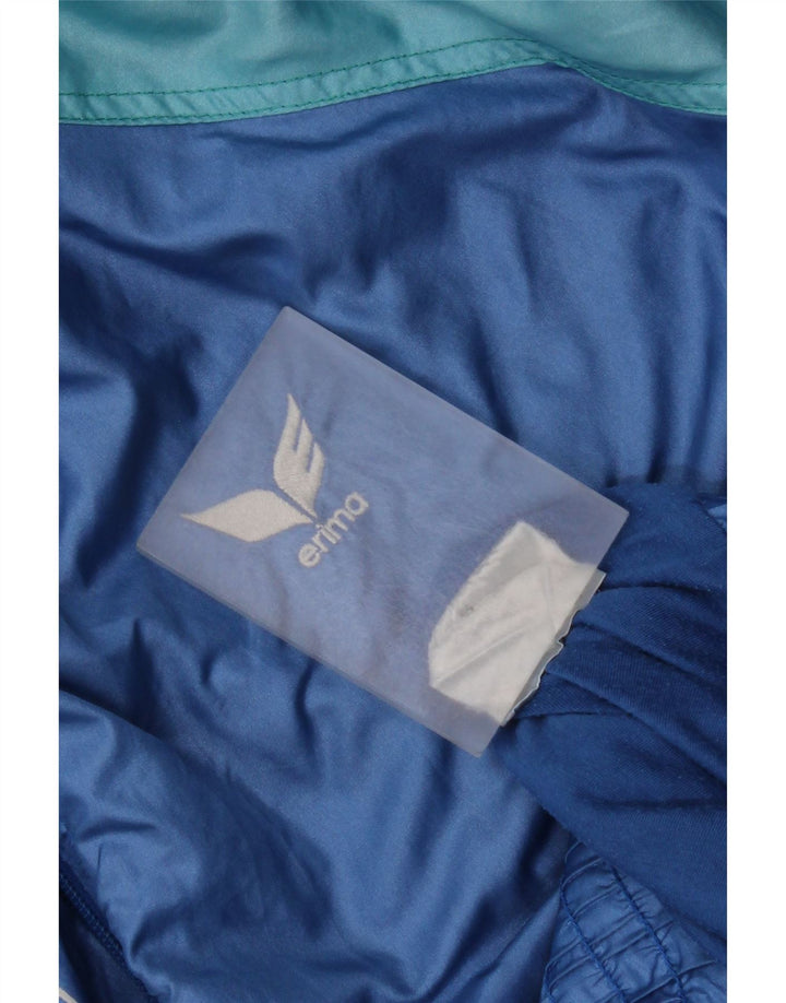Erima Veste de Survêtement Graphique Coupe Ample Homme Bleu Moyen Colorblock