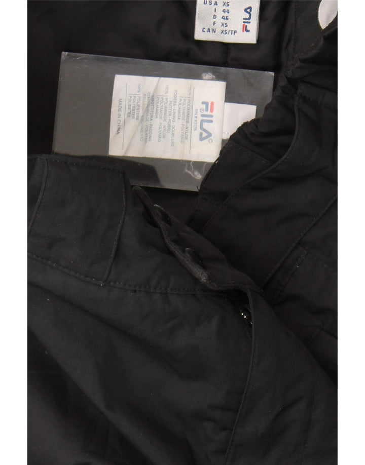 Fila Pantalon de Ski Homme XS Noir Nylon