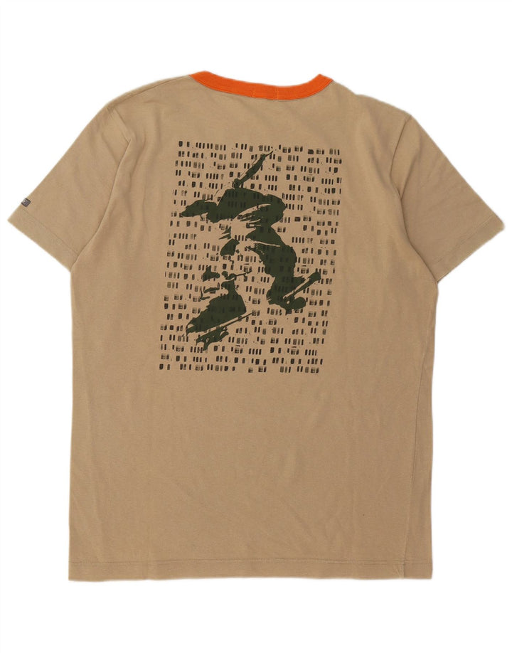 Killer Loop T-Shirt Graphique Homme Grand Coton Beige