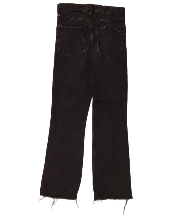 Zara Jean Bootcut Femme EU 36 XS W26 L25 Noir