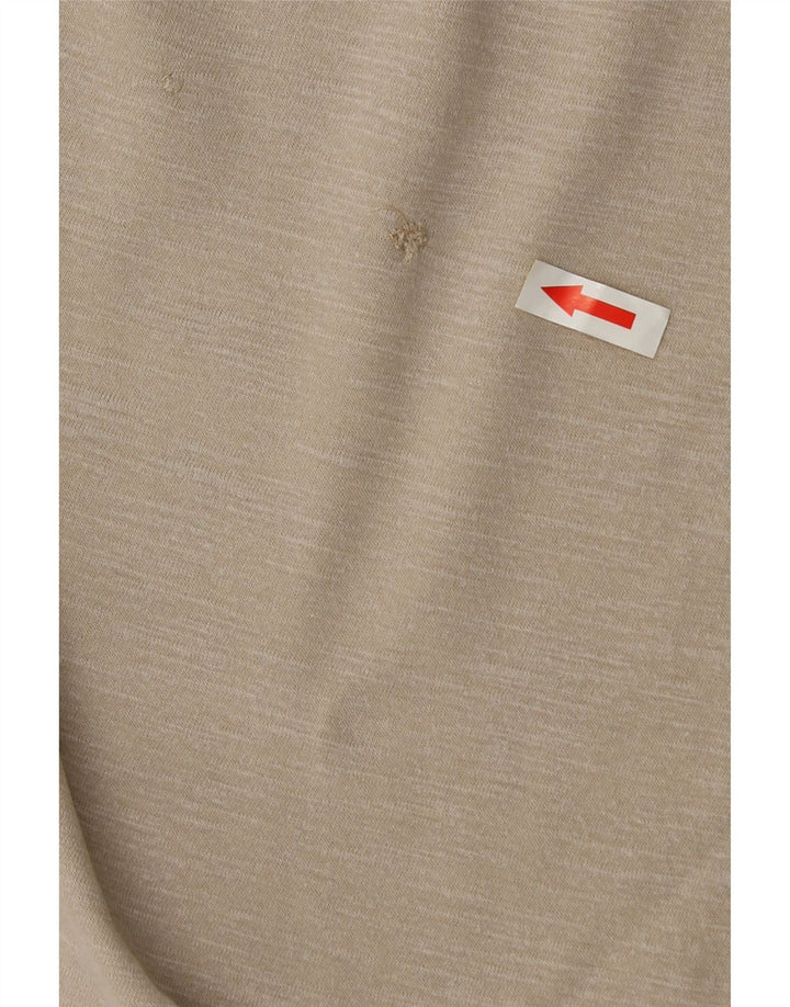 Lee T-Shirt Coupe Régulière Homme XL Beige Lyocell
