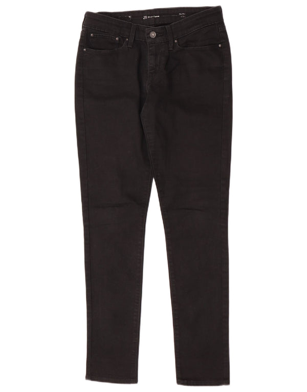 Levi's Jean Skinny Demi Curve Taille Mi-Haute Femme W28 L32 Coton Noir