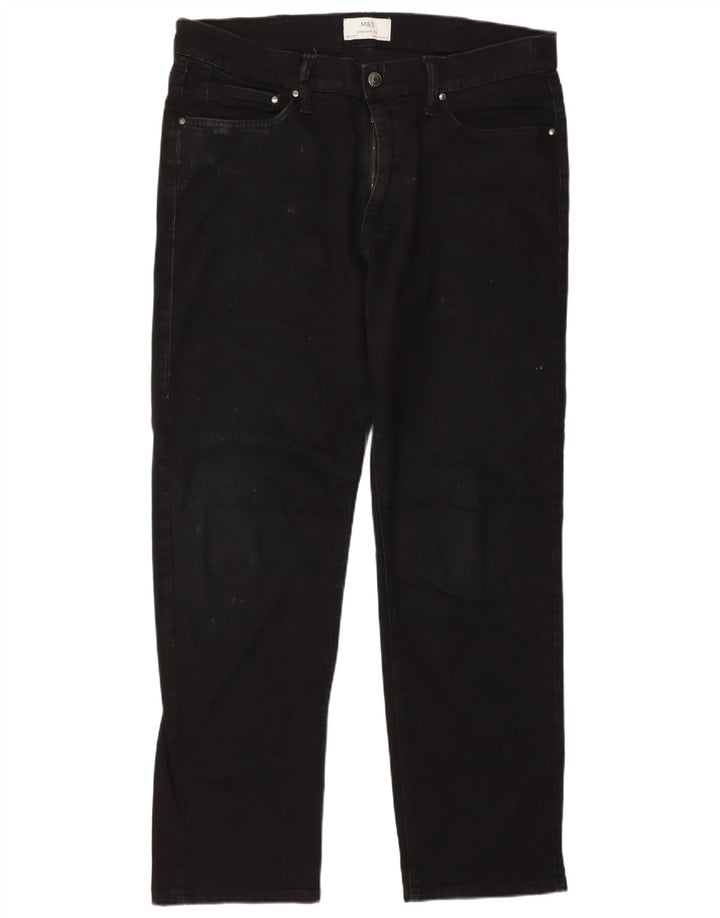Marks & Spencer Jean droit homme W36 L31 coton noir