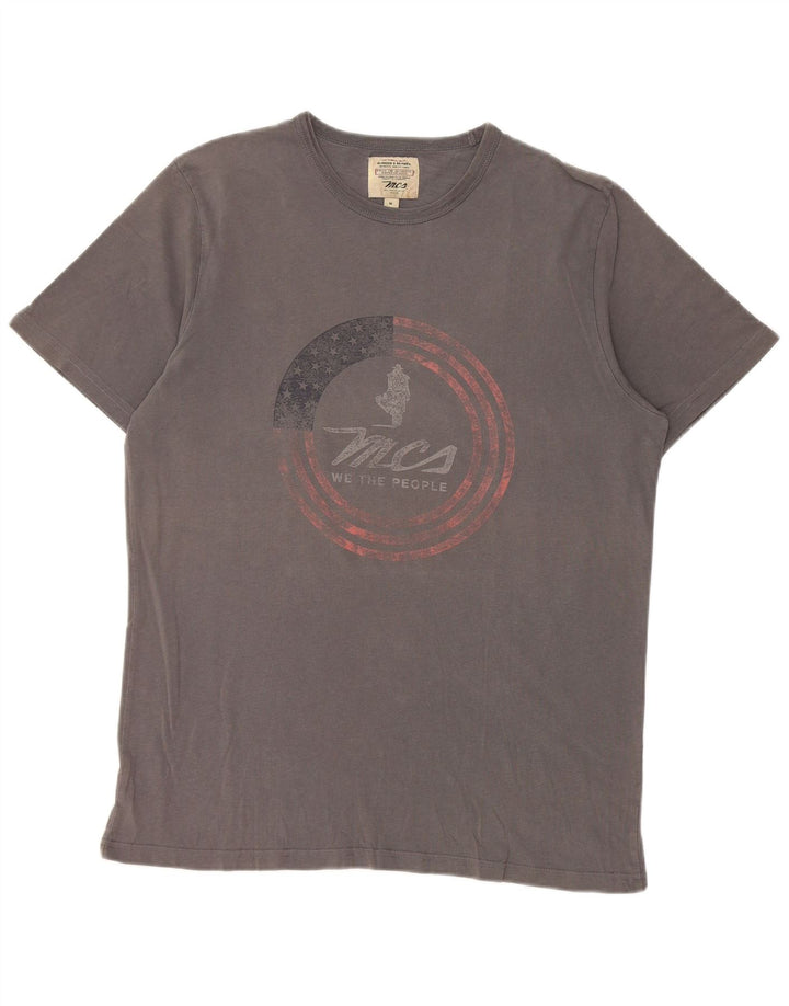 Marlboro Classics T-Shirt Graphique Homme Gris Moyen