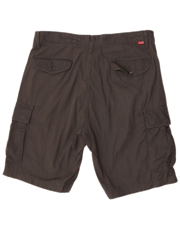 Levi's Short Cargo Homme W34 Large Gris Coton