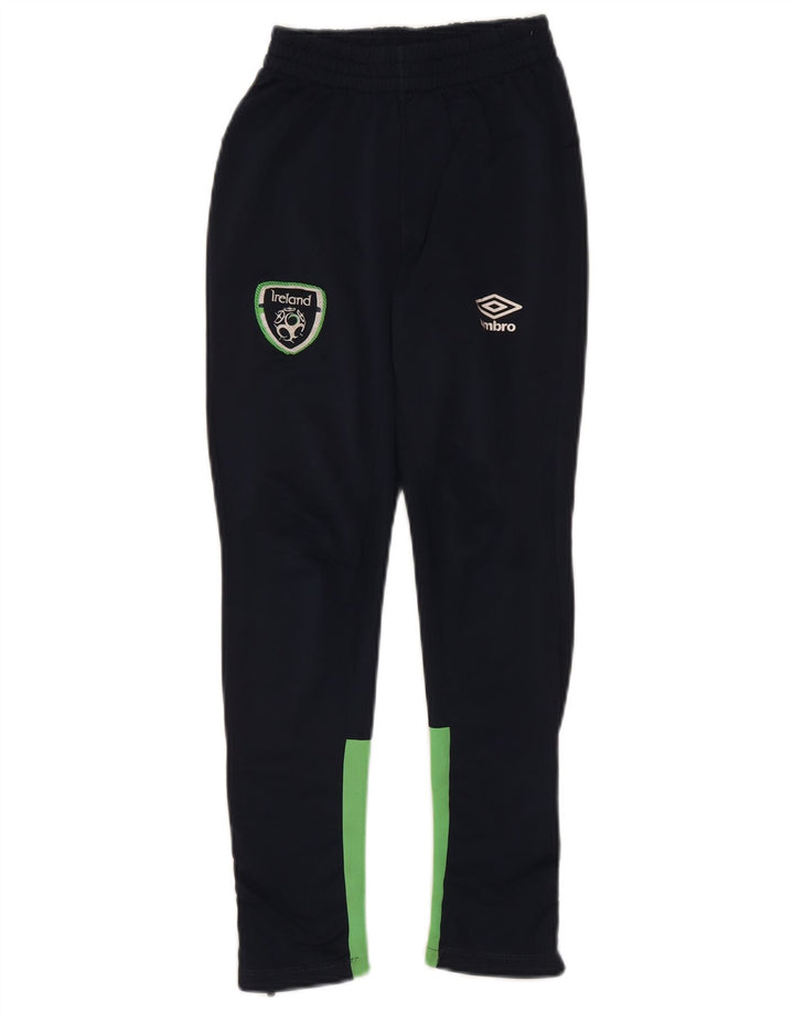 UMBRO Pantalon de Survêtement Garçon 9-10 Ans Small Bleu Marine Colourblock