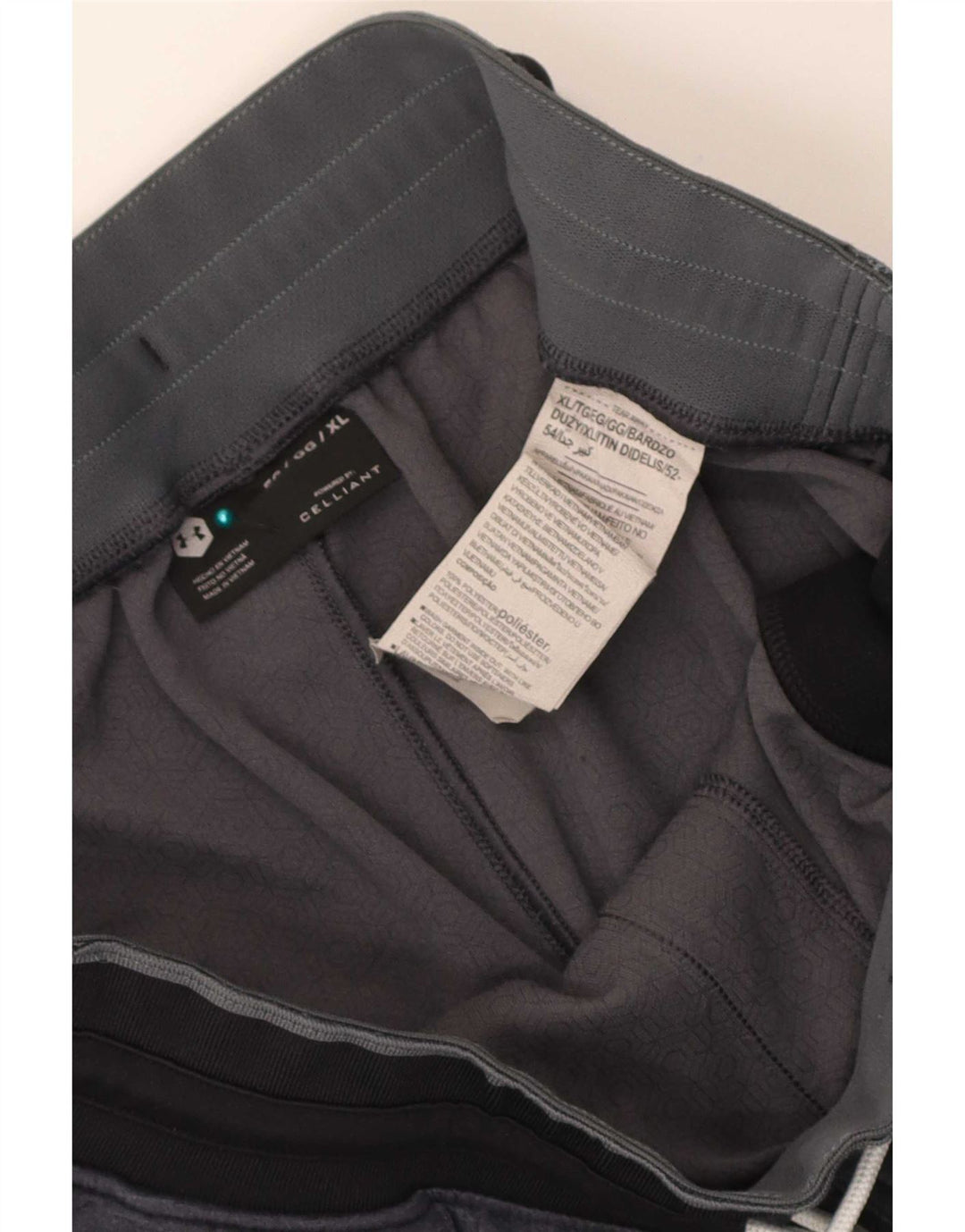 Under Armour Short de Sport Graphique XL Homme Gris Colorblock Polyester
