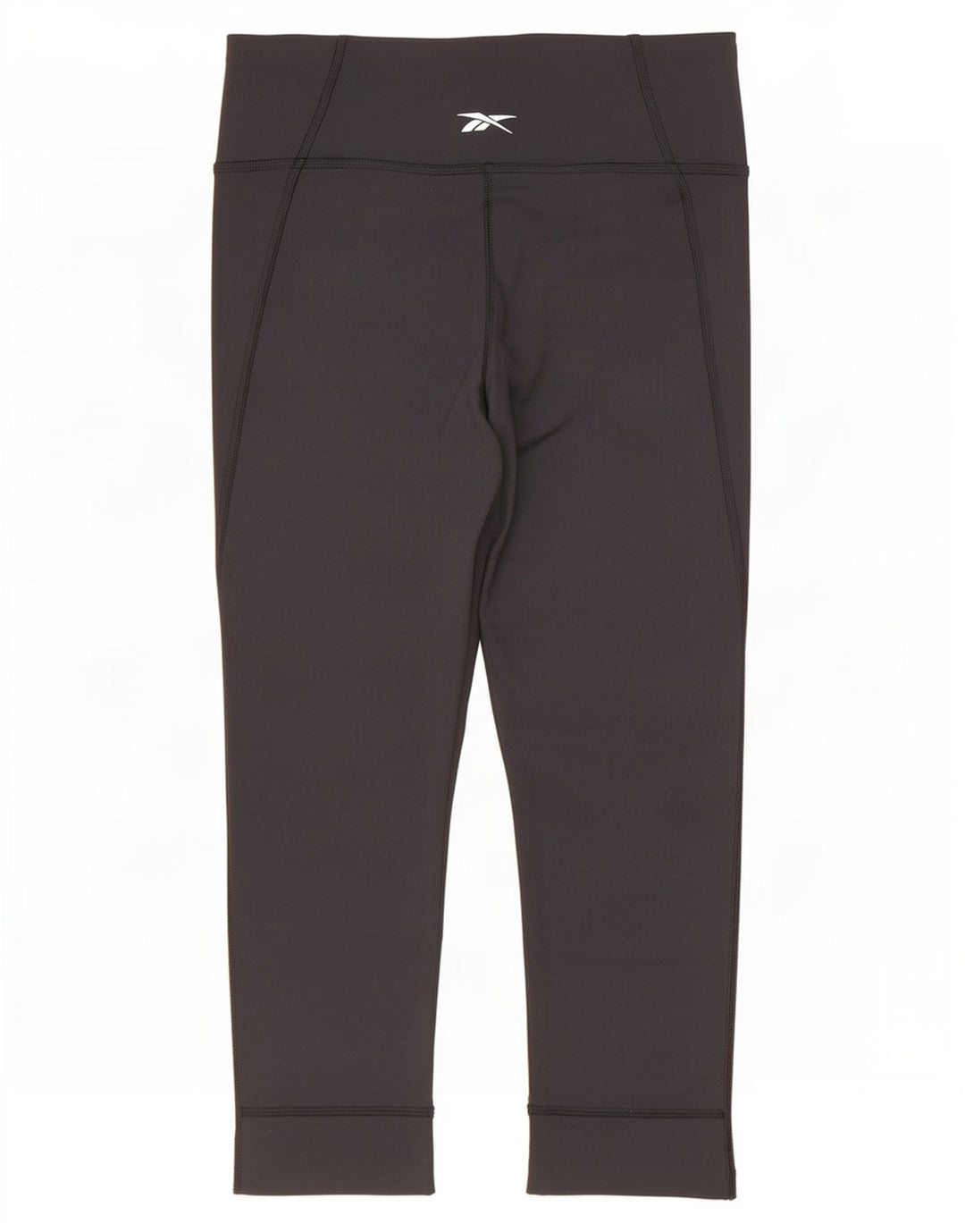 Reebok Leggings Capri Femme UK 8/10 Petit Noir