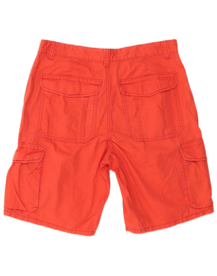 Marks & Spencer Short Cargo Homme W32 Coton Rouge Moyen