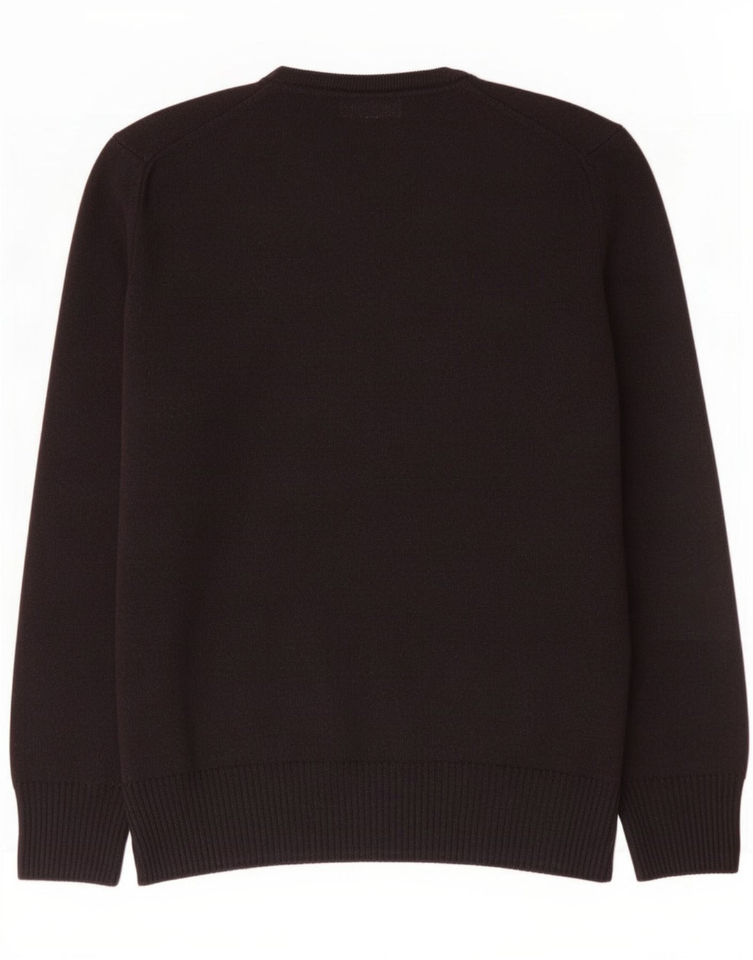 Zara Pull Col V Homme Noir Moyen