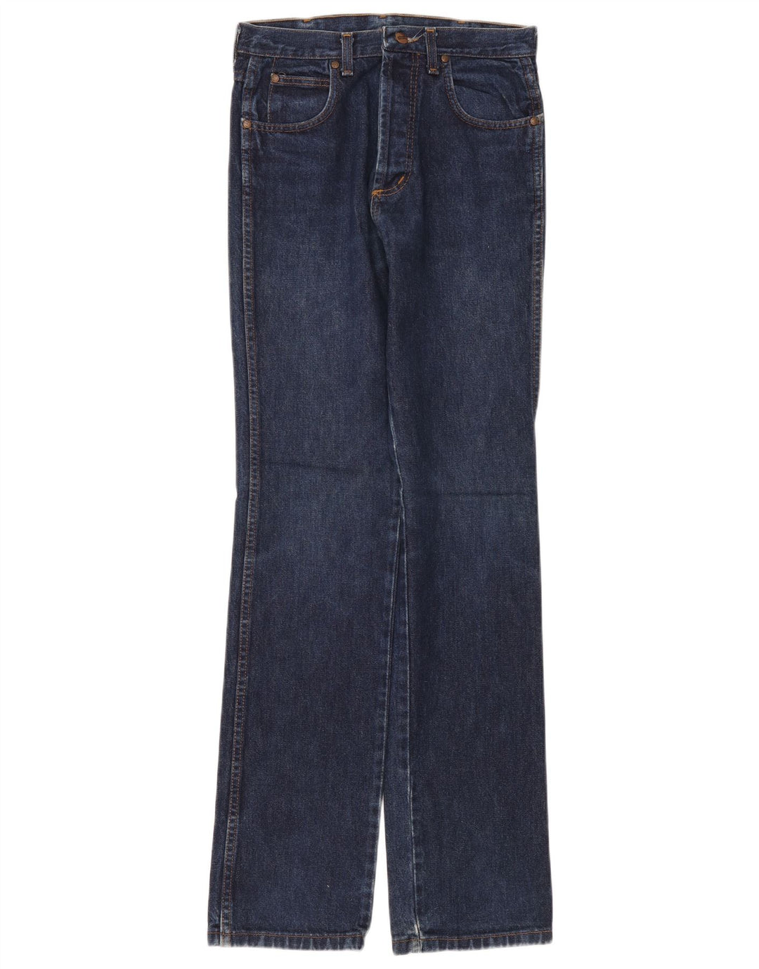 Wrangler Jean Droit Evolution Femme W28 L34 Bleu Marine Coton