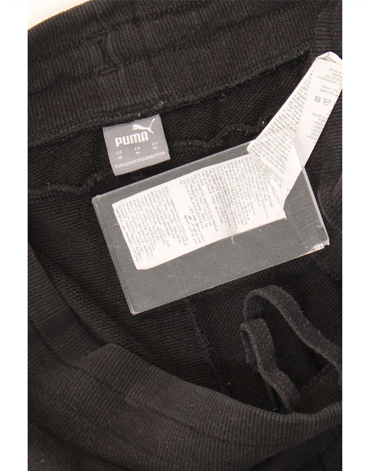 Puma Pantalon de Survêtement Joggers Homme Noir Moyen Colorblock Coton