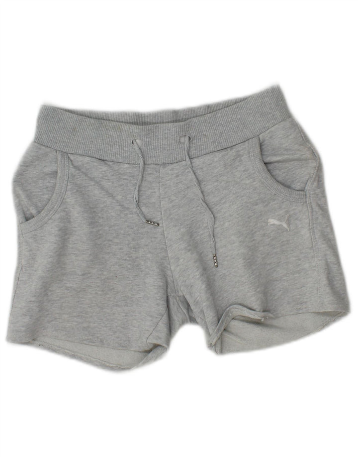 PUMA Girls Sport Shorts 11-12 Years  Grey